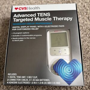 CVS Health Advanced TENS Targeted Muscle Therapy Pain Relief Brand New